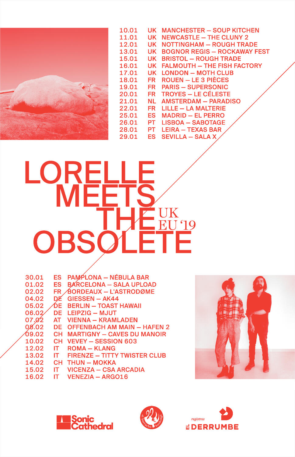 Lorelle Meets The Obsolete - EU/UK Tour 2019 Lorelle Meets The Obsolete - EU/UK Tour 2019